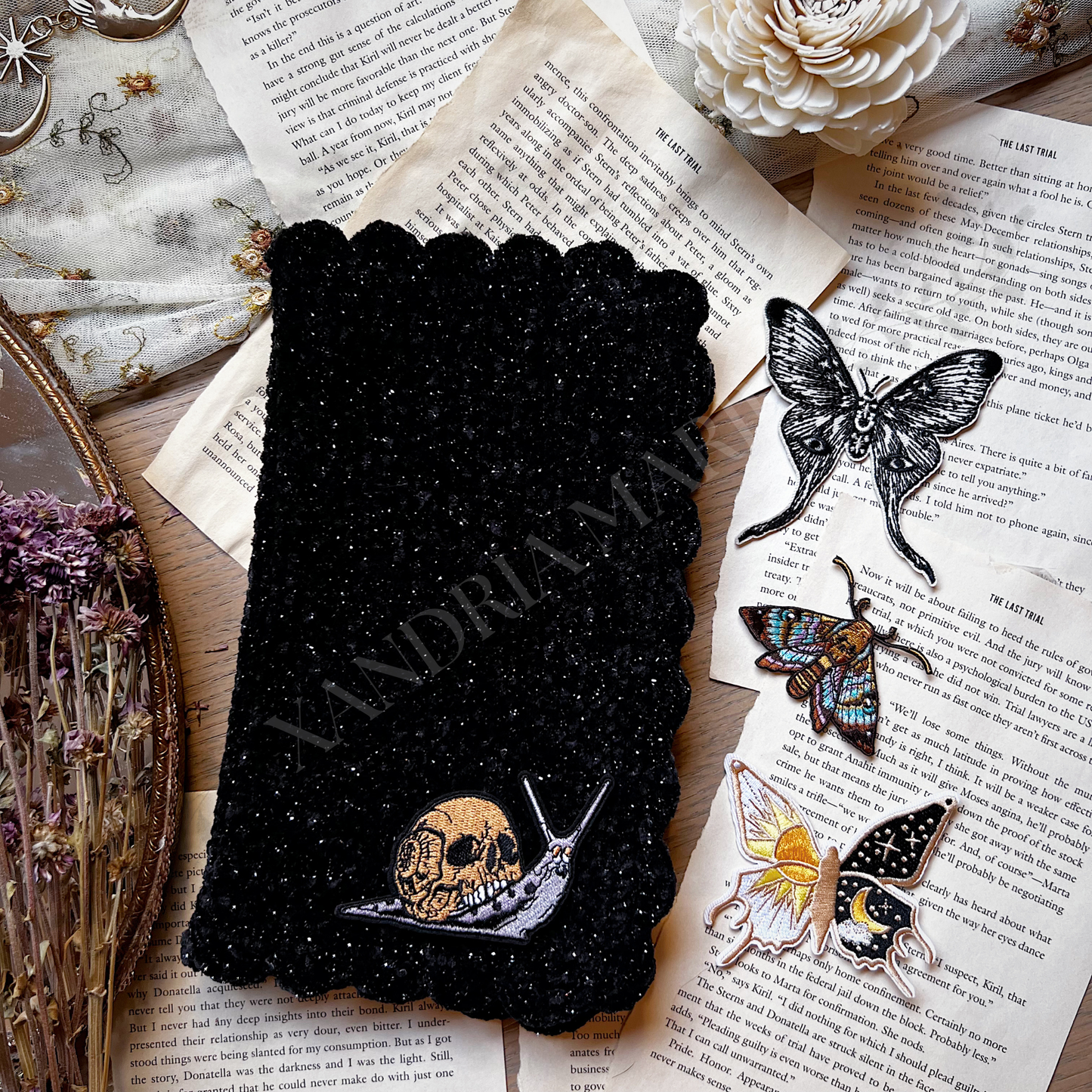 CUSTOMIZE Insects Patch Book Cover. Journal Cover