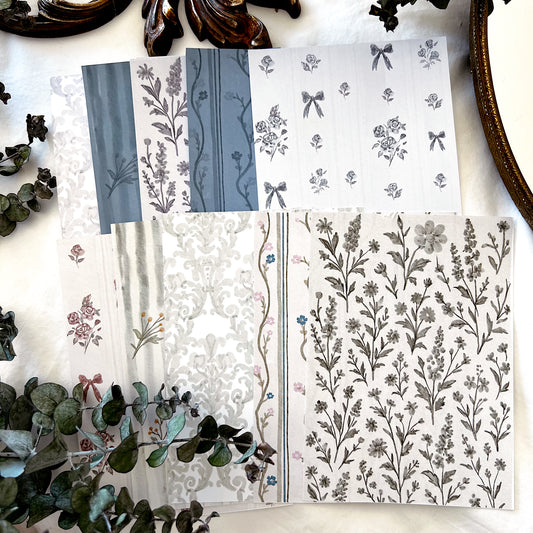 Victorian Summer Garden Papers (10 Sheets)