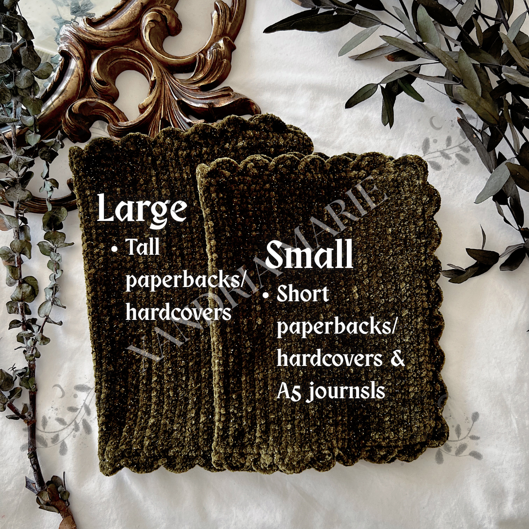 CUSTOMIZE Flutter Crochet Book Cover. Journal Cover.