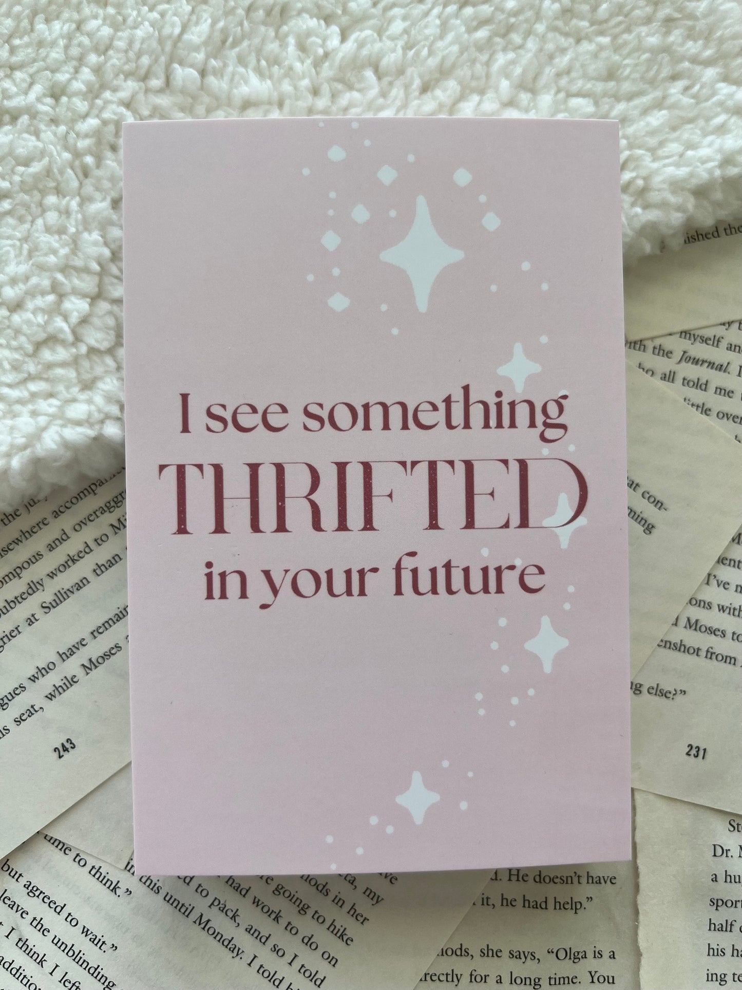 Thrifter/ Reseller Shop Postcards, Small Business Essentials