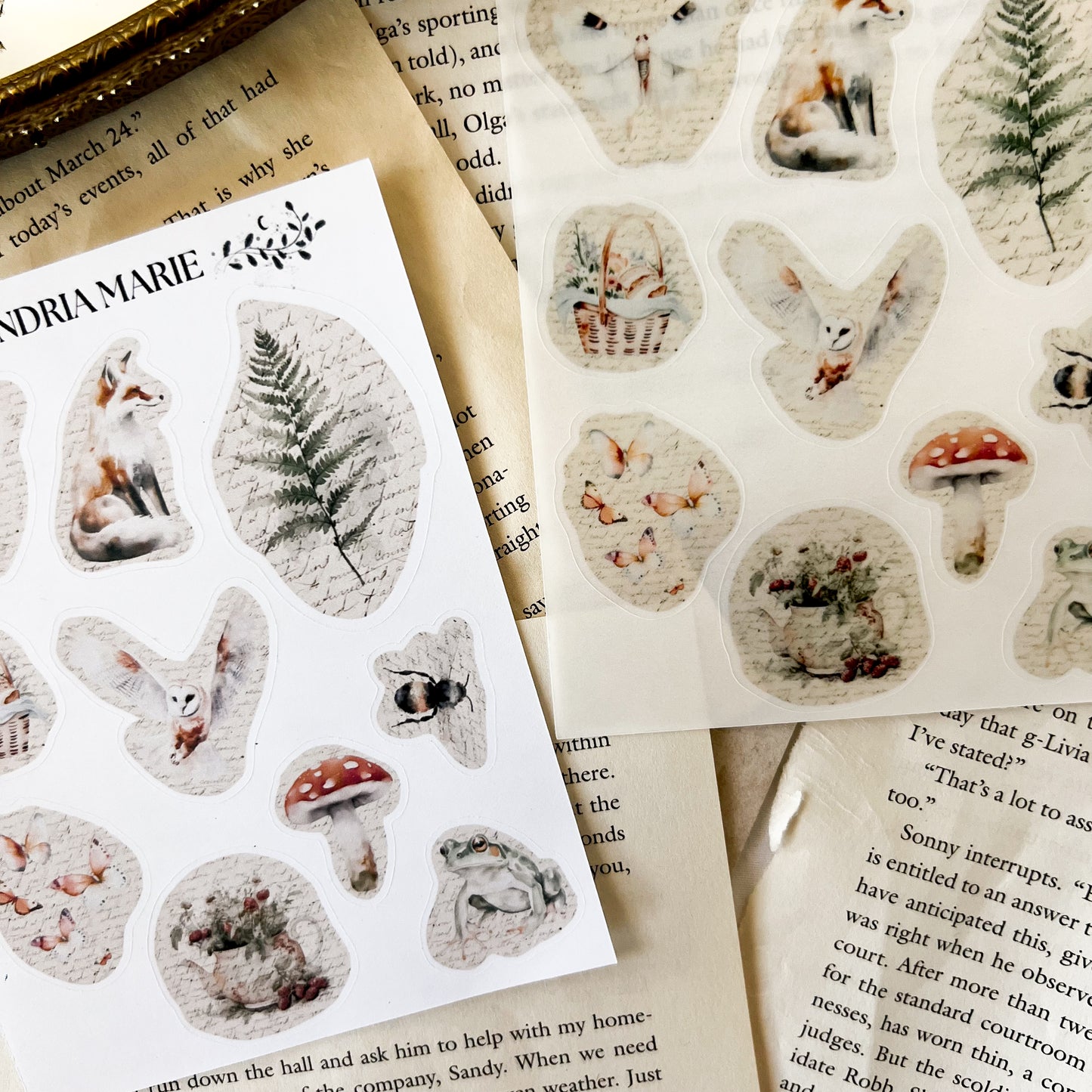 Magical Spring Cutout Sticker Sheet II