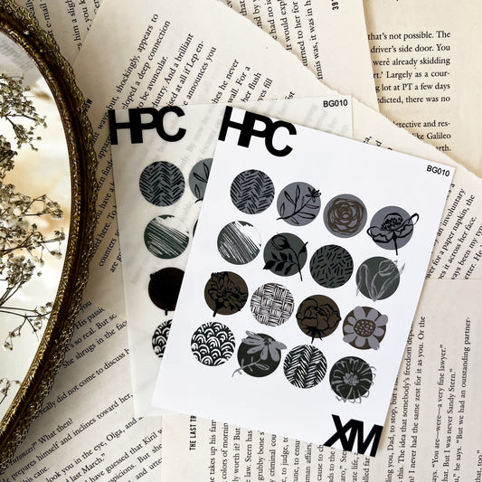 HPX x XM Floral and Pattern Sticker Sheet