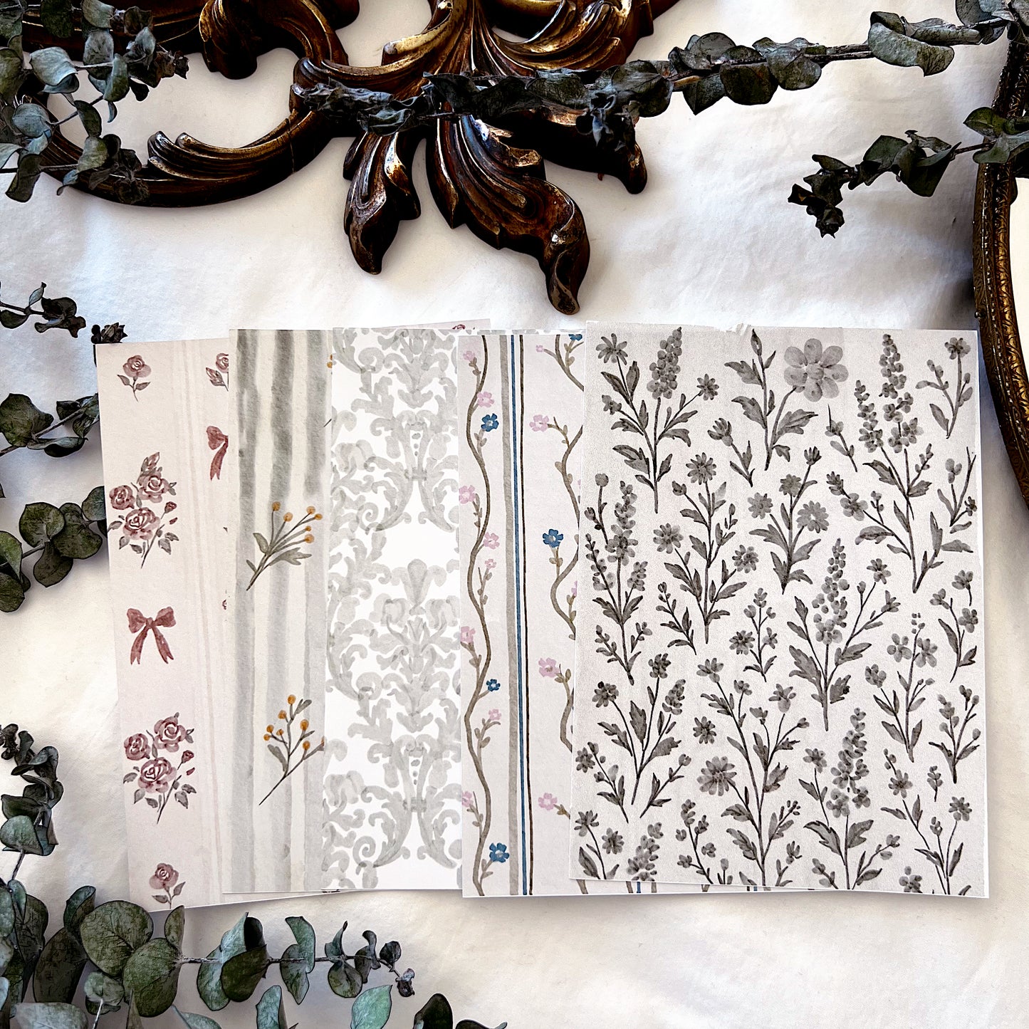 Victorian Summer Garden Papers (10 Sheets)