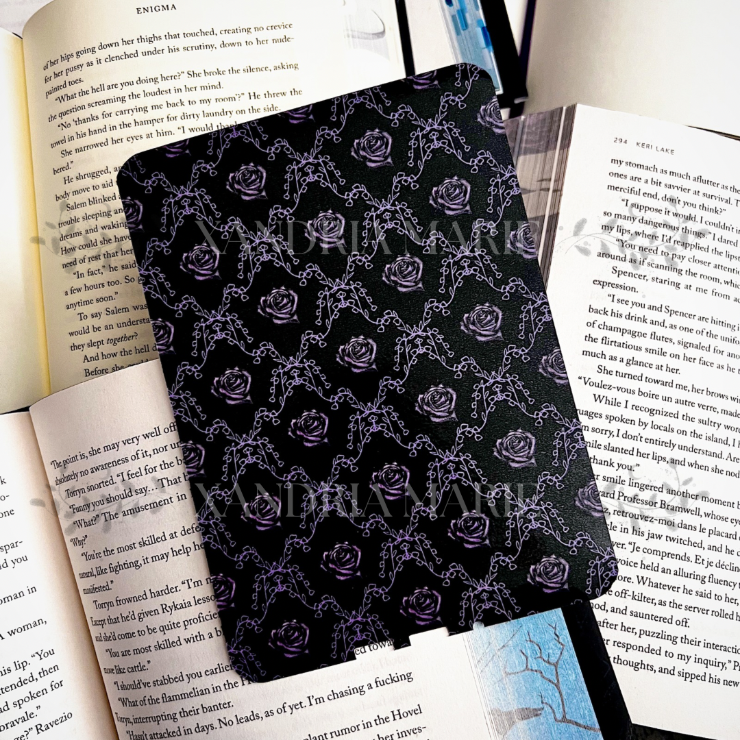 Purple Roses Kindle Insert