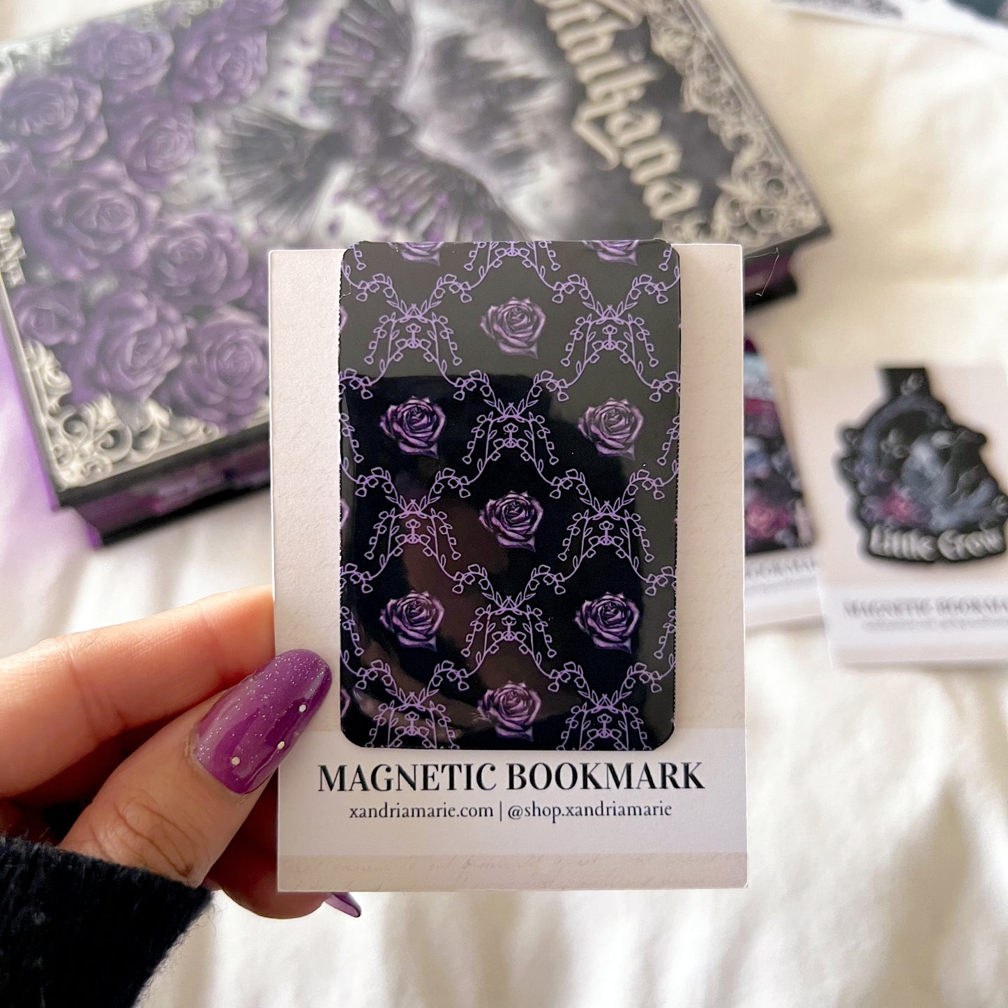 Dark Academia Romance Magnetic Bookmarks
