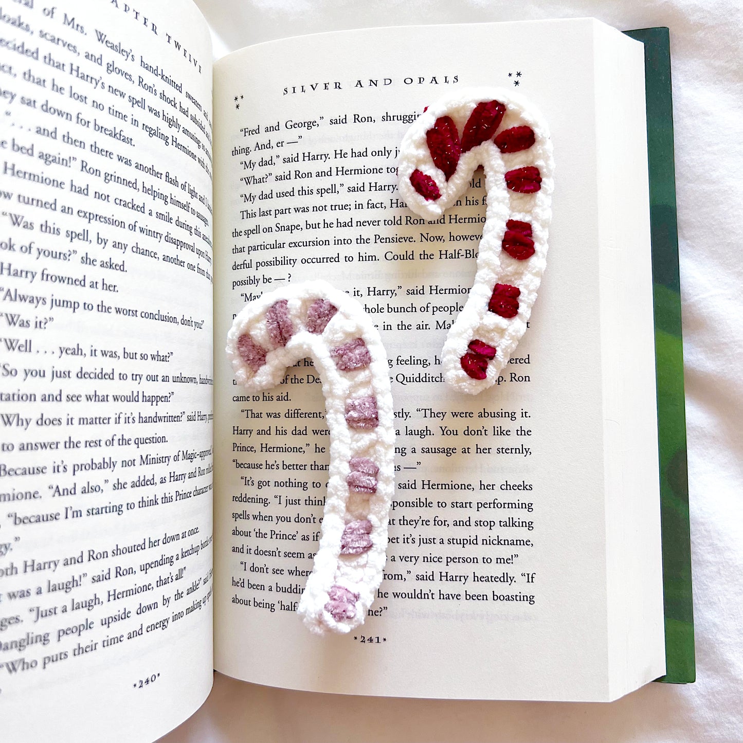 Christmas Crochet Appliqué Clips