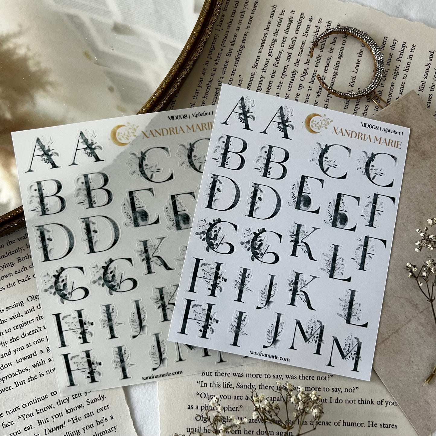 Alphabet I Sticker Sheet