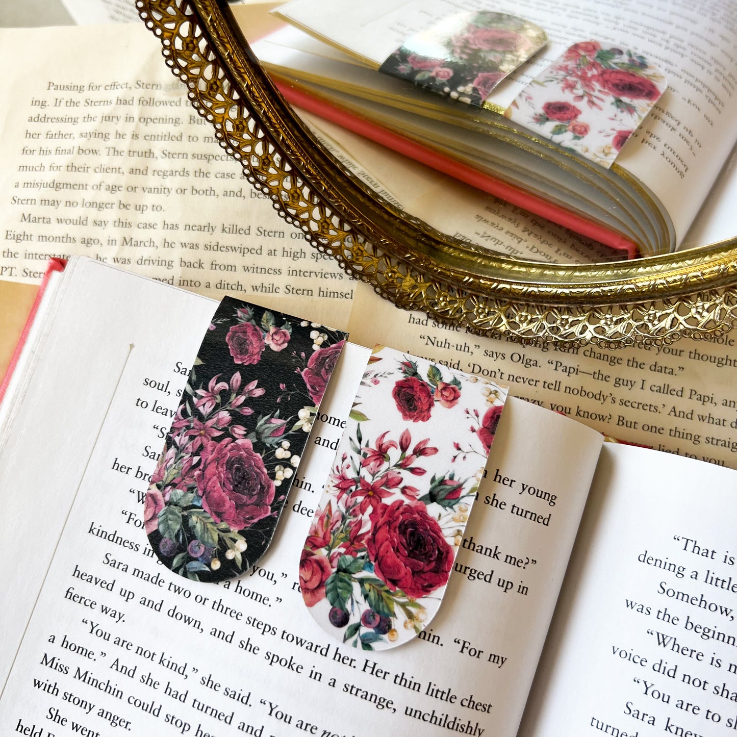 Summer Romance Magnetic Bookmarks