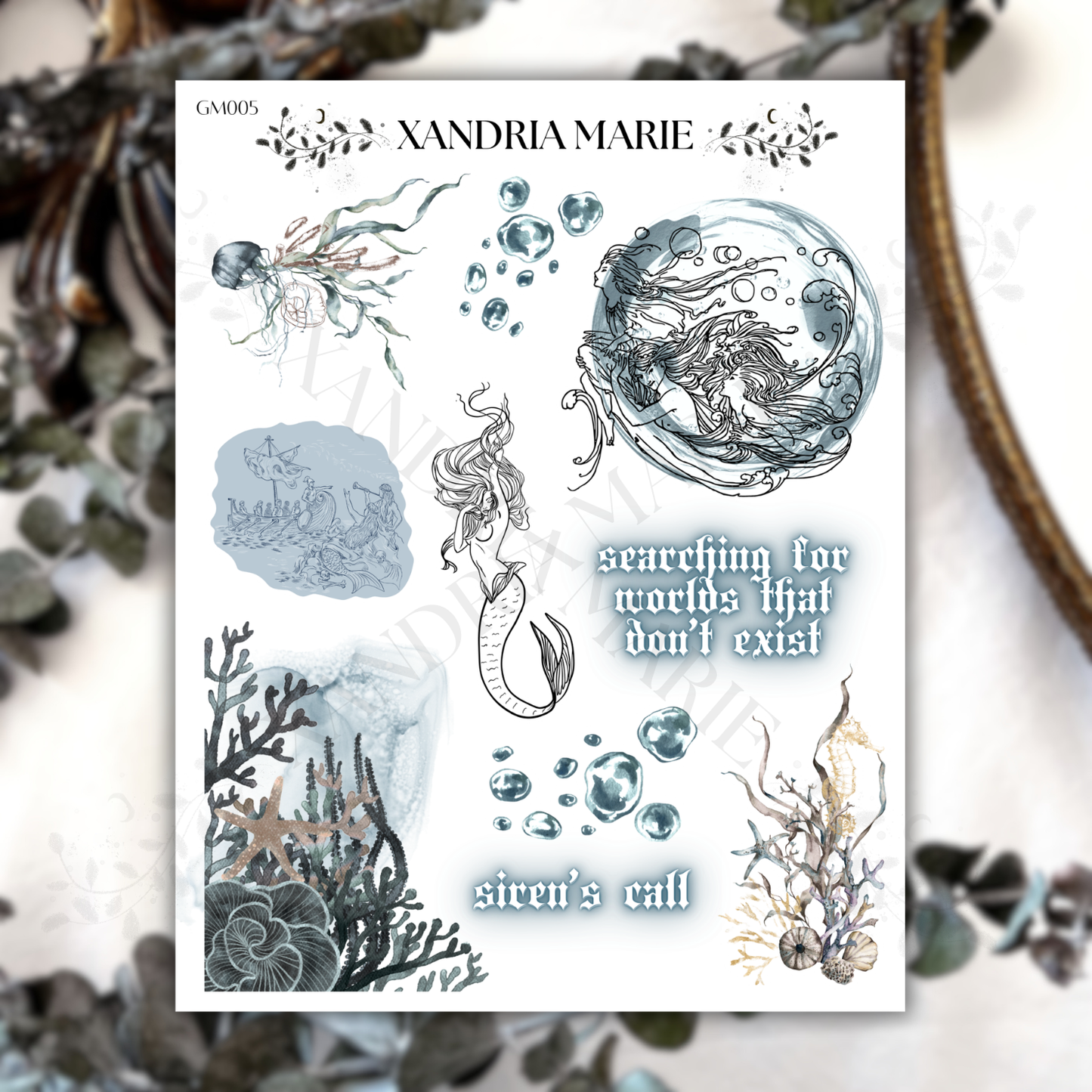 BUNDLE A Haunting Melody Collection (All 15 Sticker Sheets)