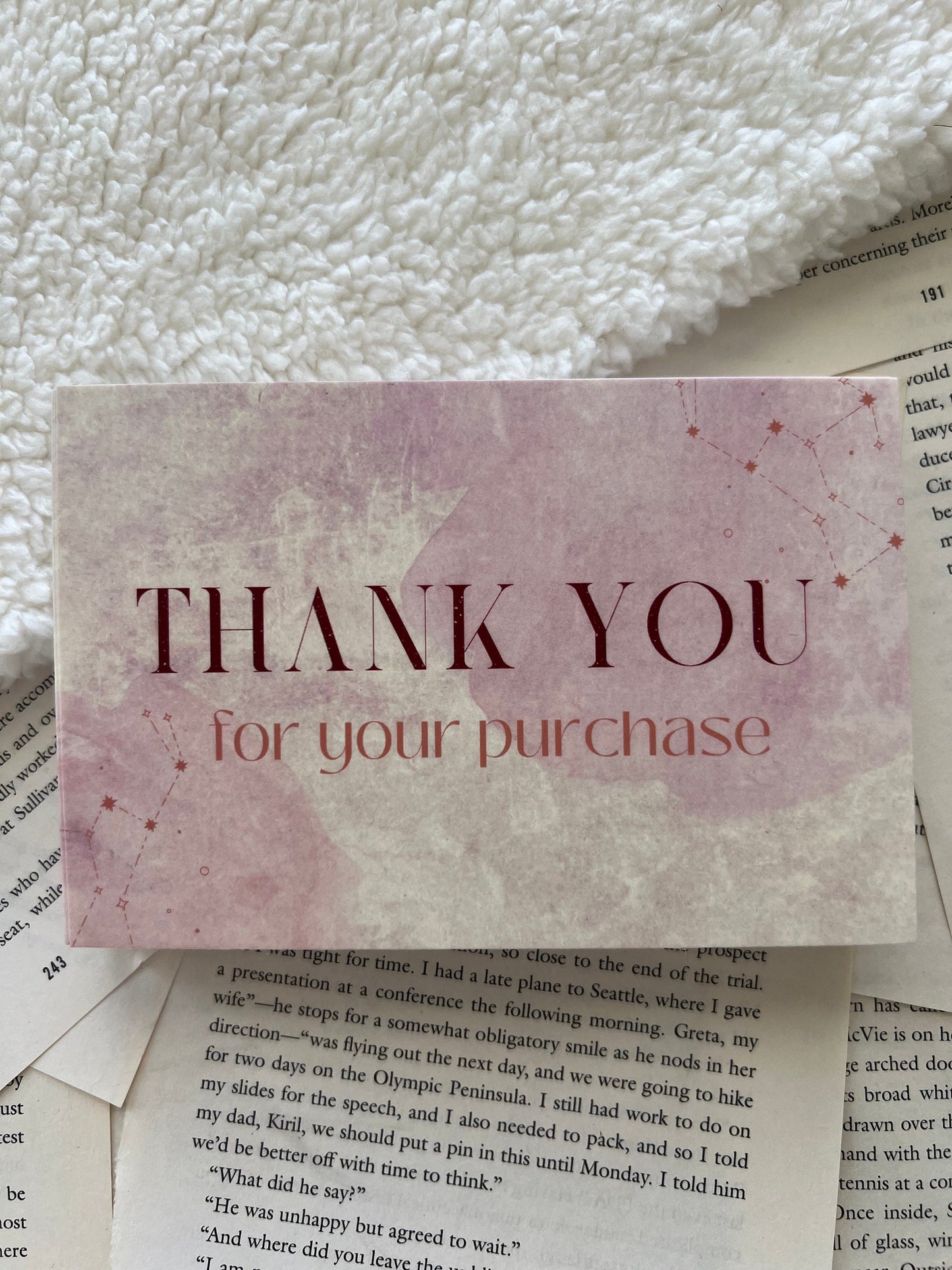 Celestial Thank You Cards, Shipping Supplies, Small Business Essentials