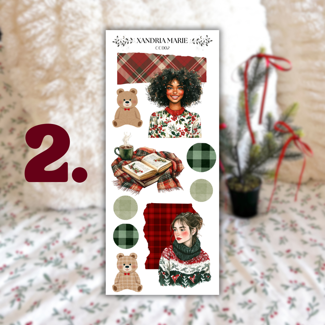 BUNDLE Coziest Christmas Collection (All 10 Sticker Sheets)