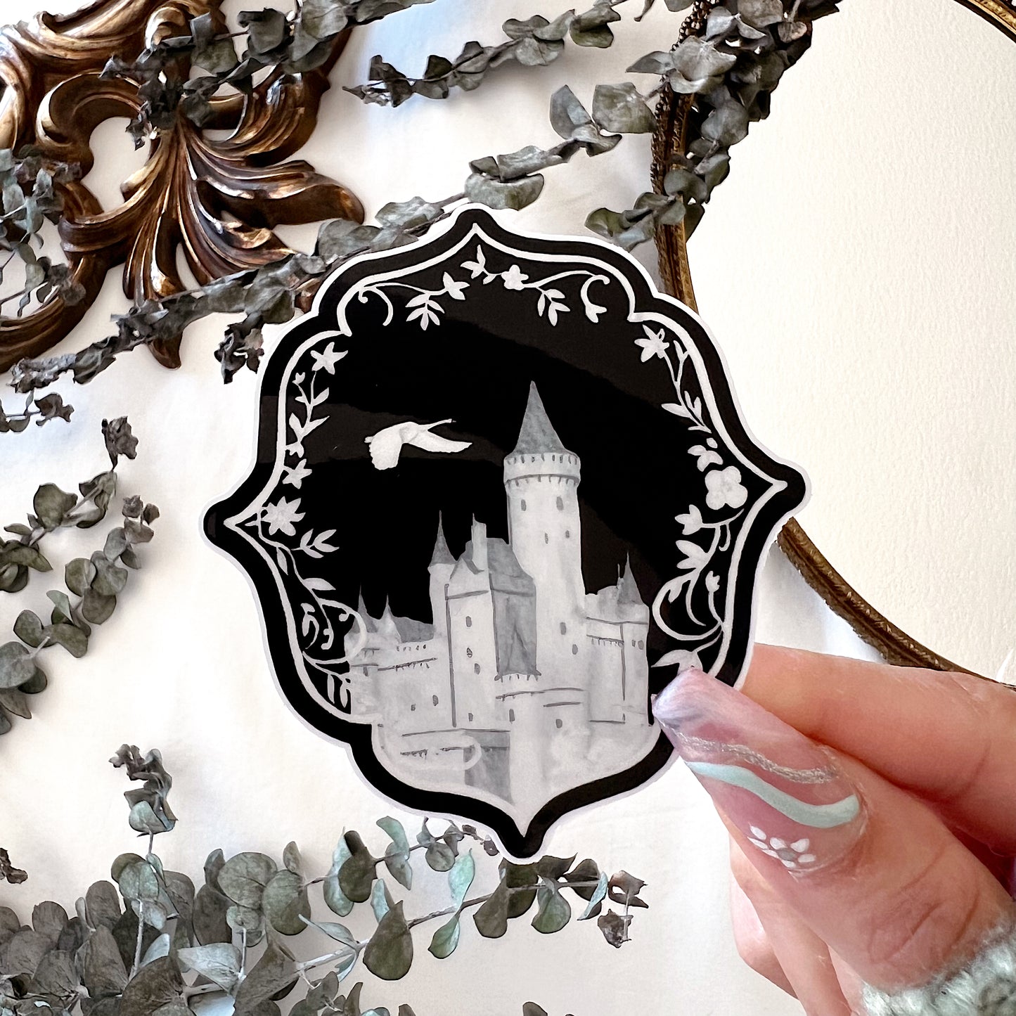 Dark Castle Diecut Vinyl Sticker