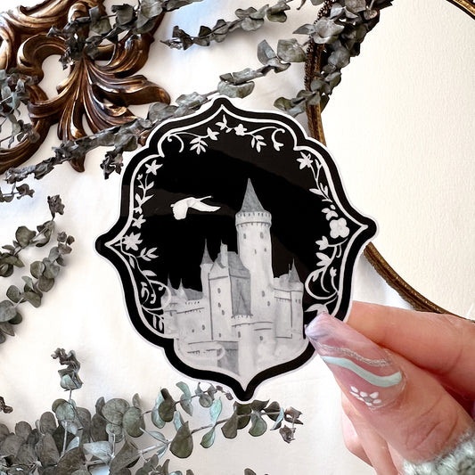 Dark Castle Diecut Vinyl Sticker