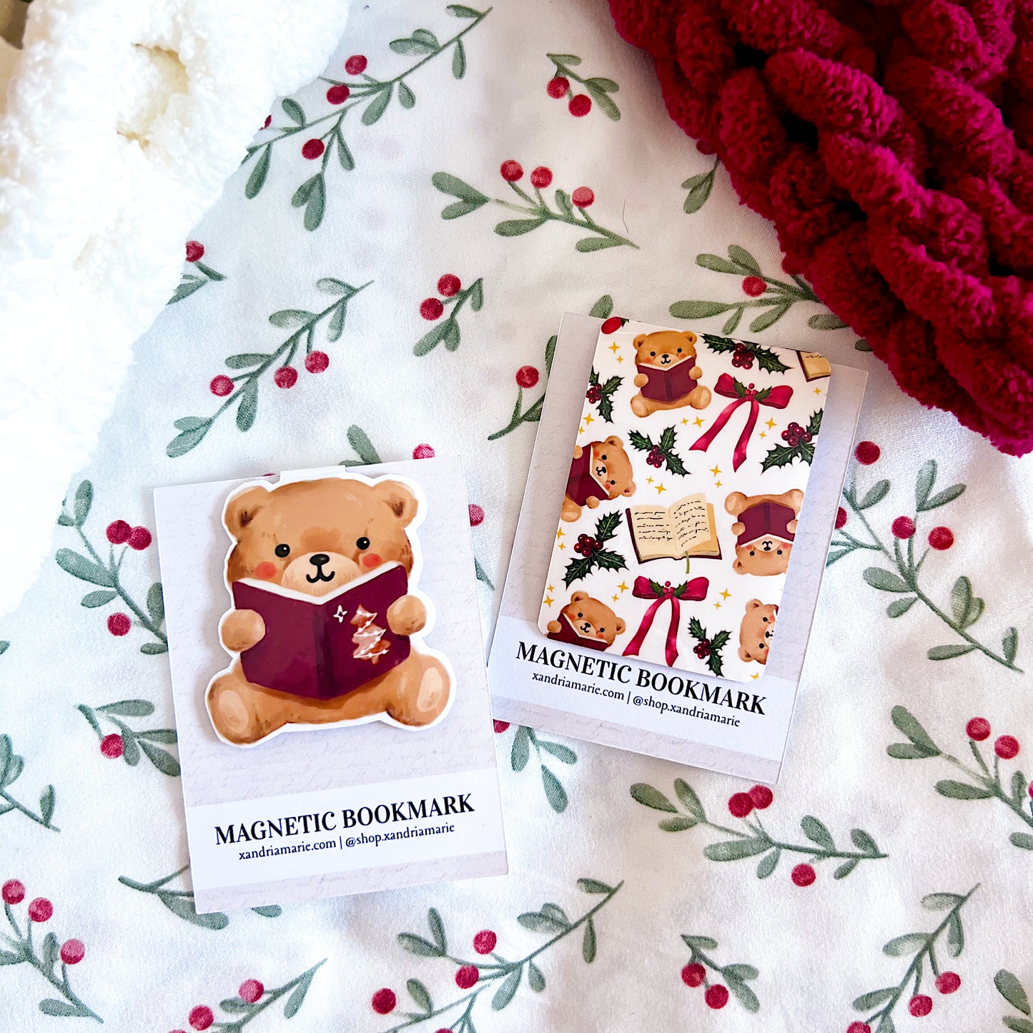 Coziest Christmas Magnetic Bookmarks