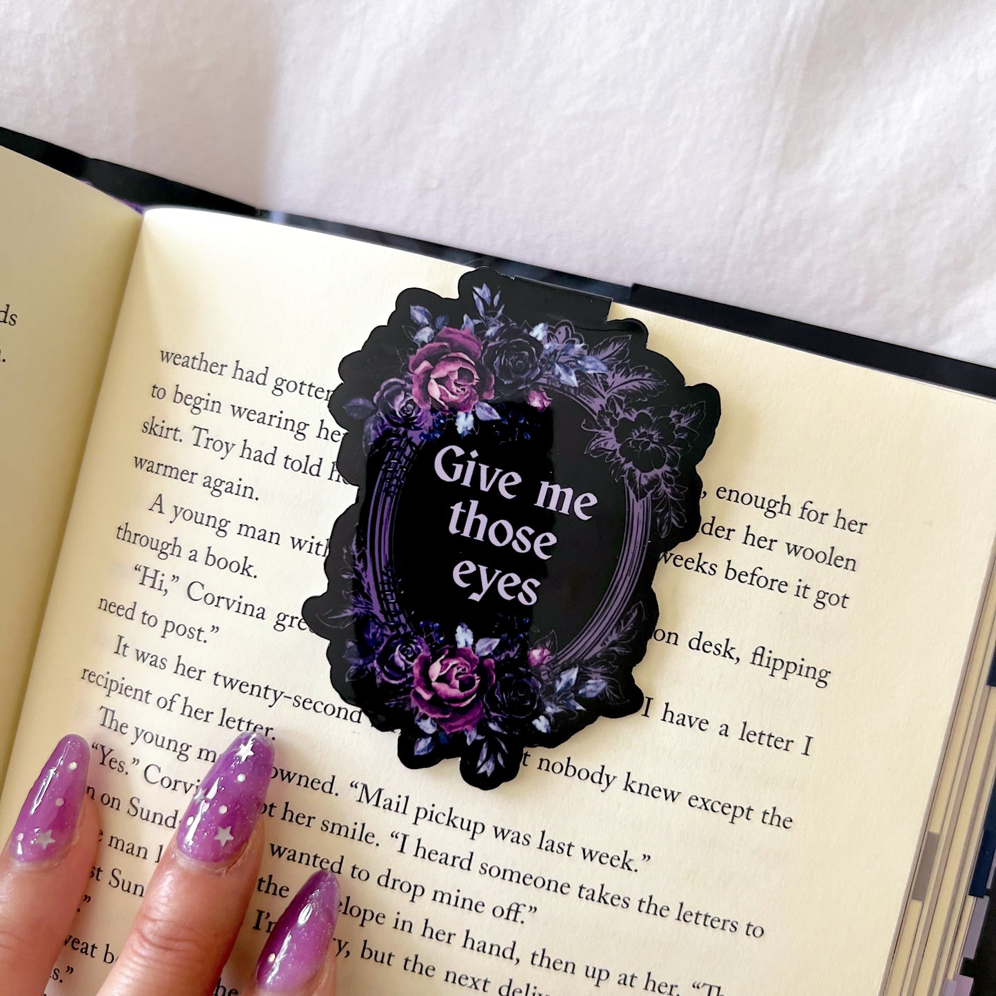 Dark Academia Romance Magnetic Bookmarks