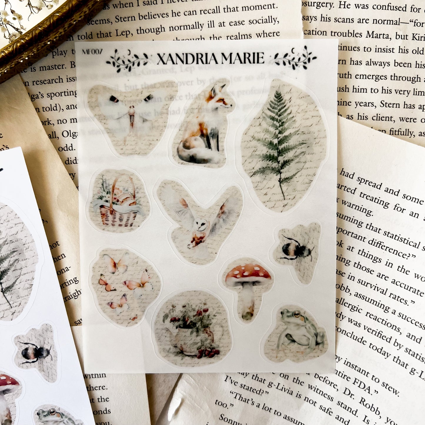 Magical Spring Cutout Sticker Sheet II