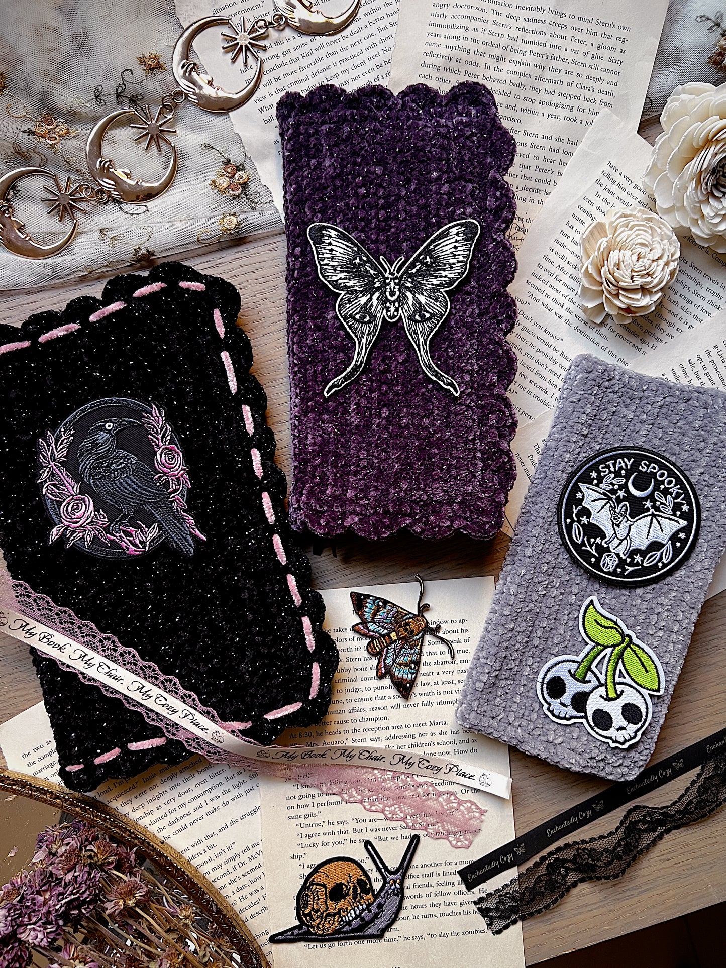 CUSTOMIZE Insects Patch Book Cover. Journal Cover