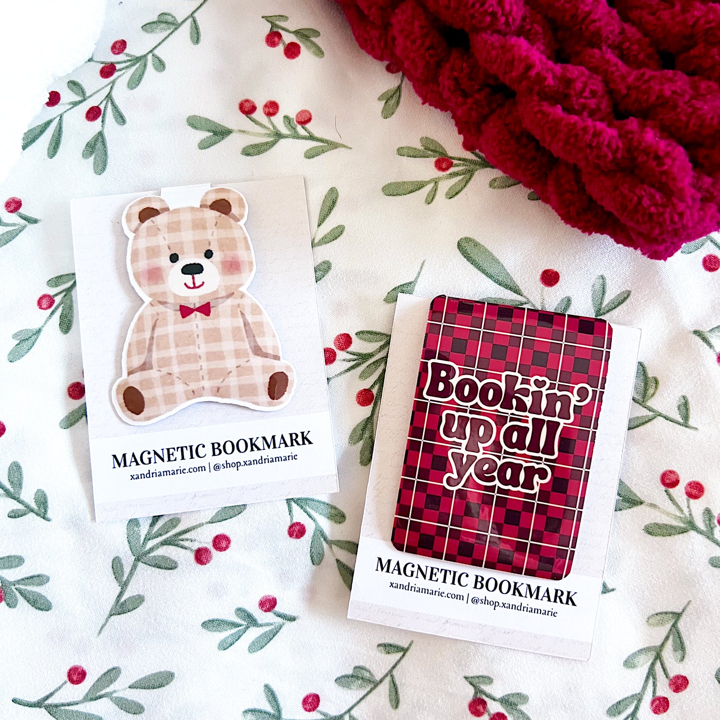 Coziest Christmas Magnetic Bookmarks