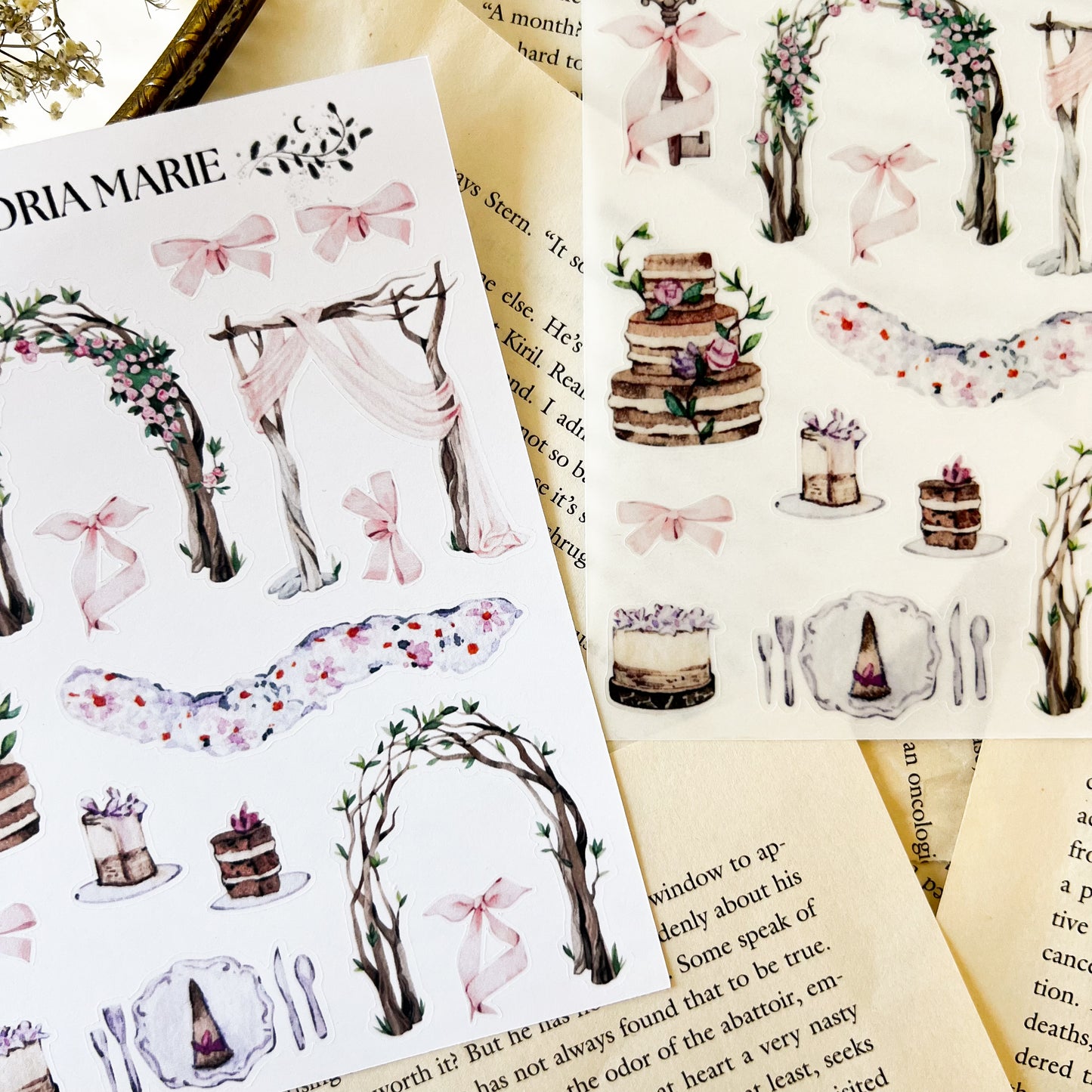 Wedding Celebration Sticker Sheet