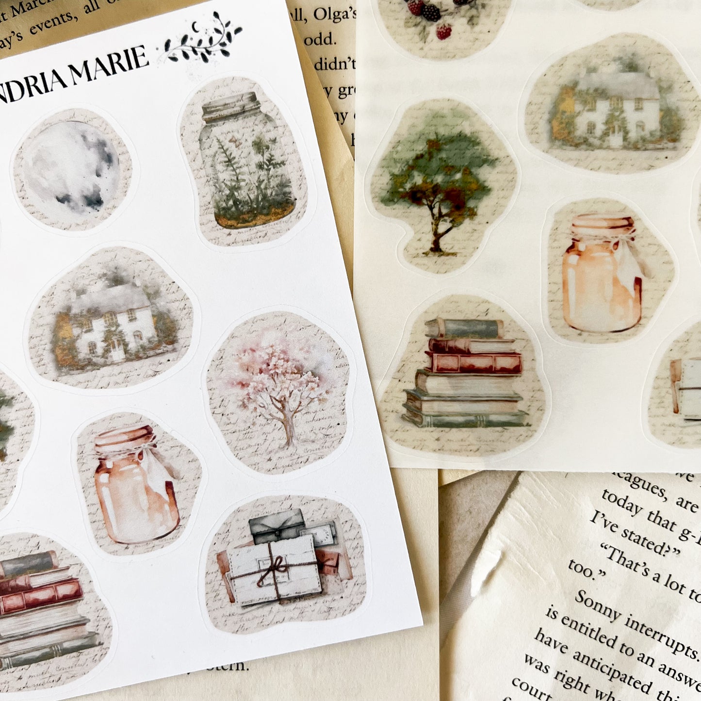 Magical Spring Cutout Sticker Sheet I
