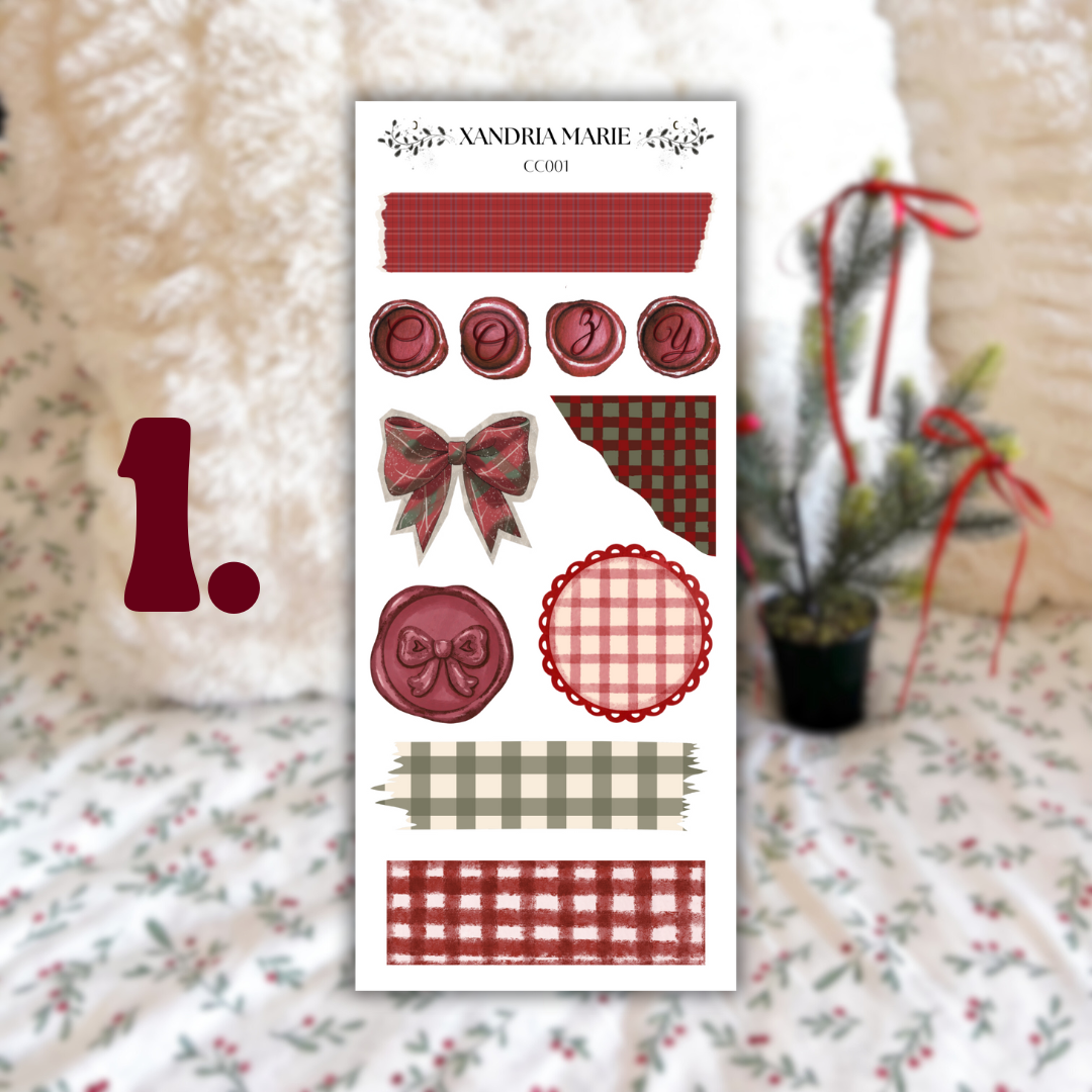 BUNDLE Coziest Christmas Collection (All 10 Sticker Sheets)