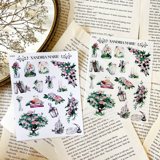 Vases & Florals Sticker Sheet