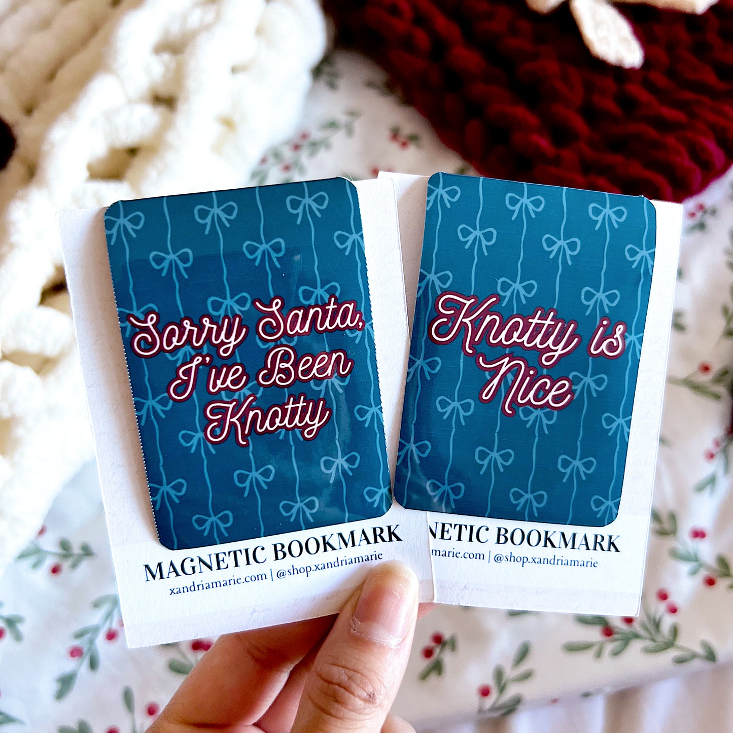 Coziest Christmas Magnetic Bookmarks