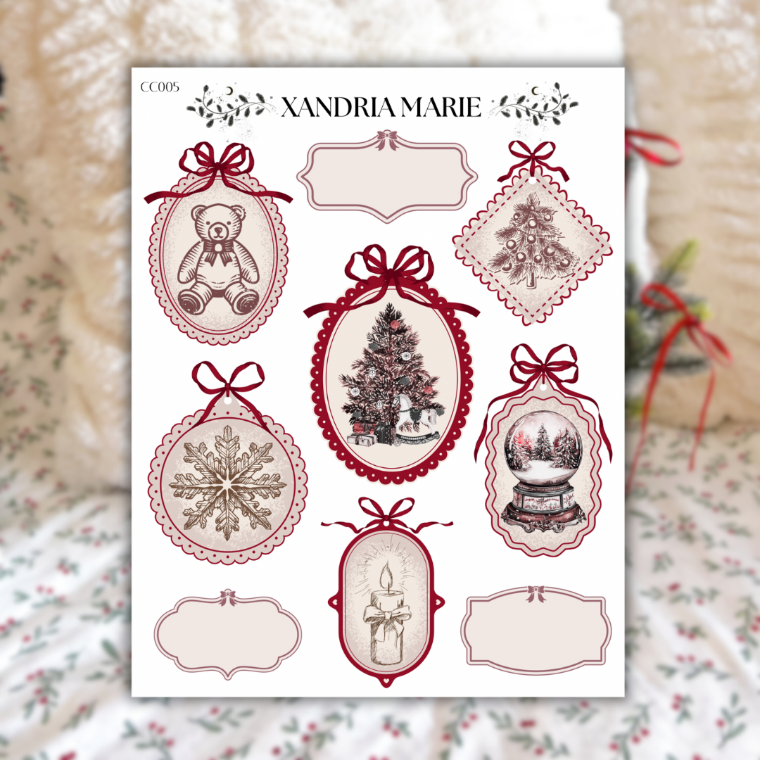 BUNDLE Coziest Christmas Collection (All 10 Sticker Sheets)