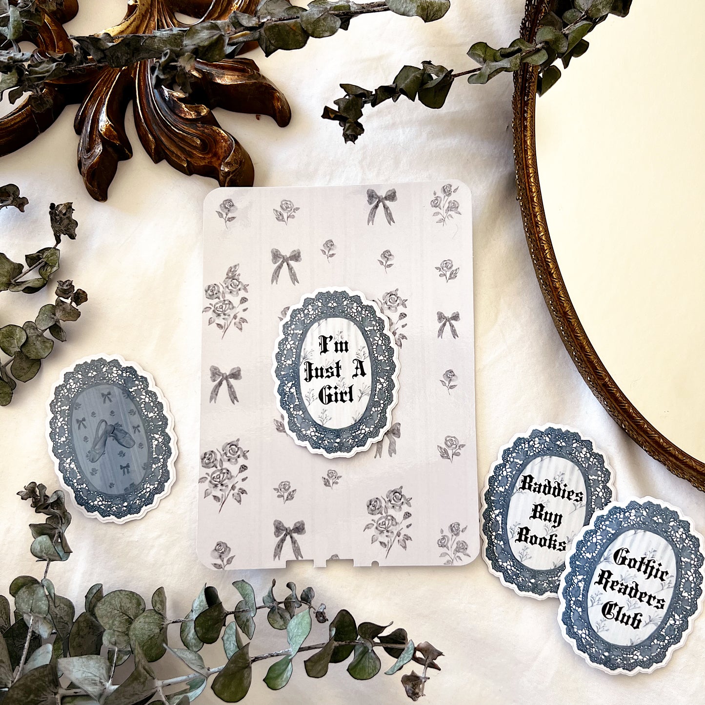 Bows & Flowers Kindle Insert