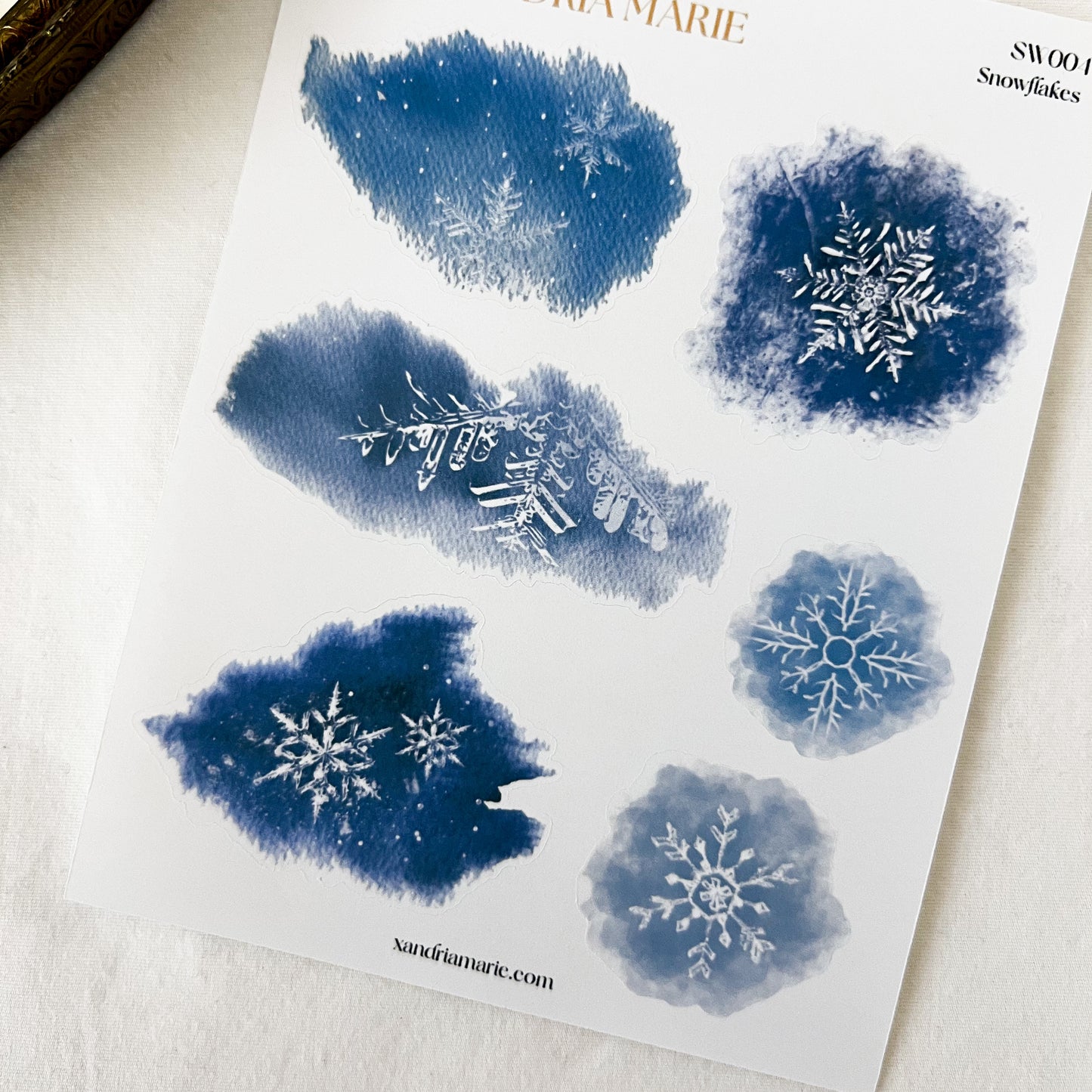 Snowflakes Sticker Sheet