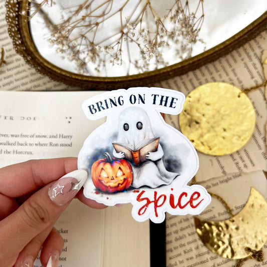 Bring on the Spice Holographic Vinyl Diecut Sticker