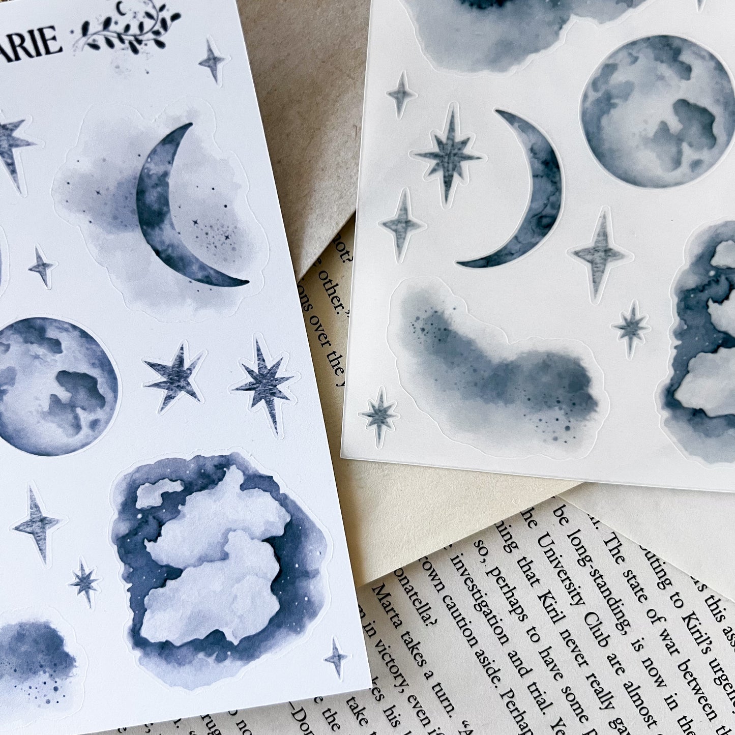 Night Sky Sticker Sheet