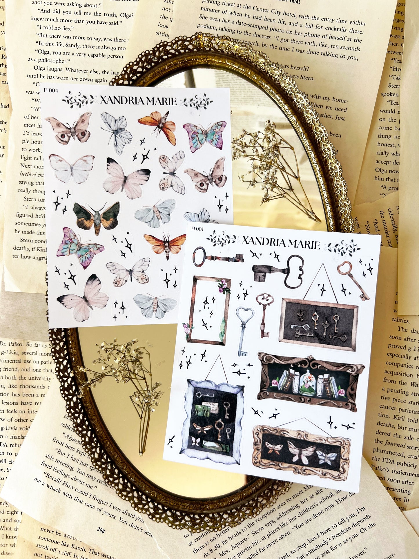 Butterflies & Moths Sticker Sheet