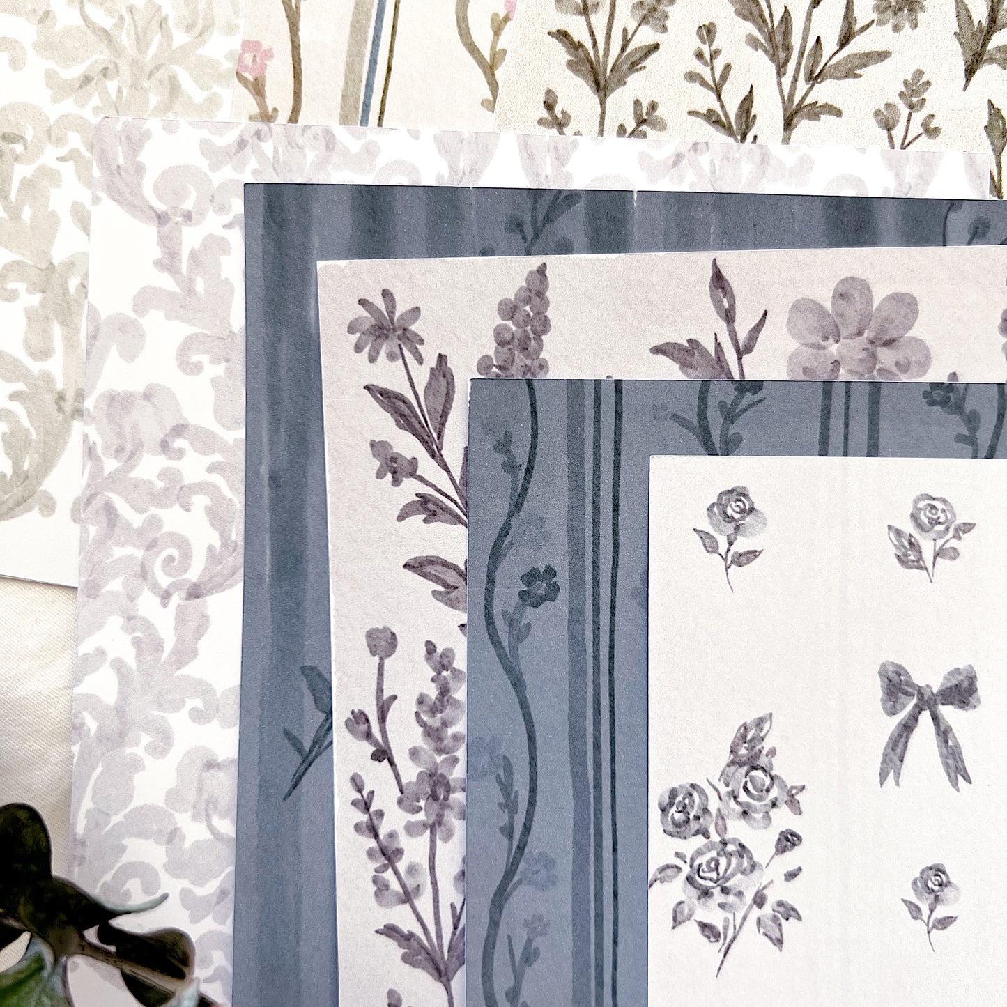 Victorian Summer Garden Papers (10 Sheets)