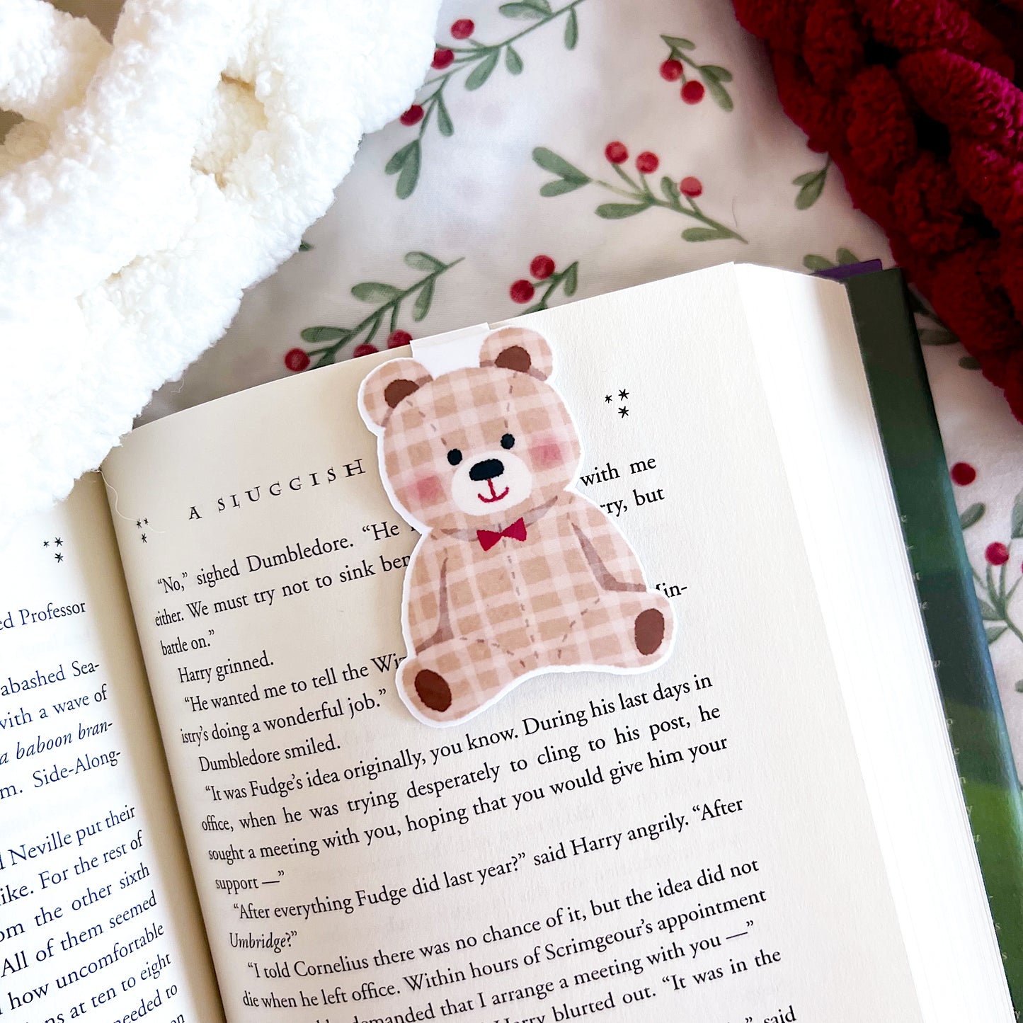 Coziest Christmas Magnetic Bookmarks