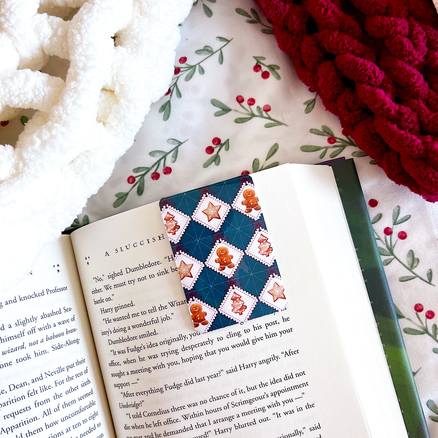 Coziest Christmas Magnetic Bookmarks