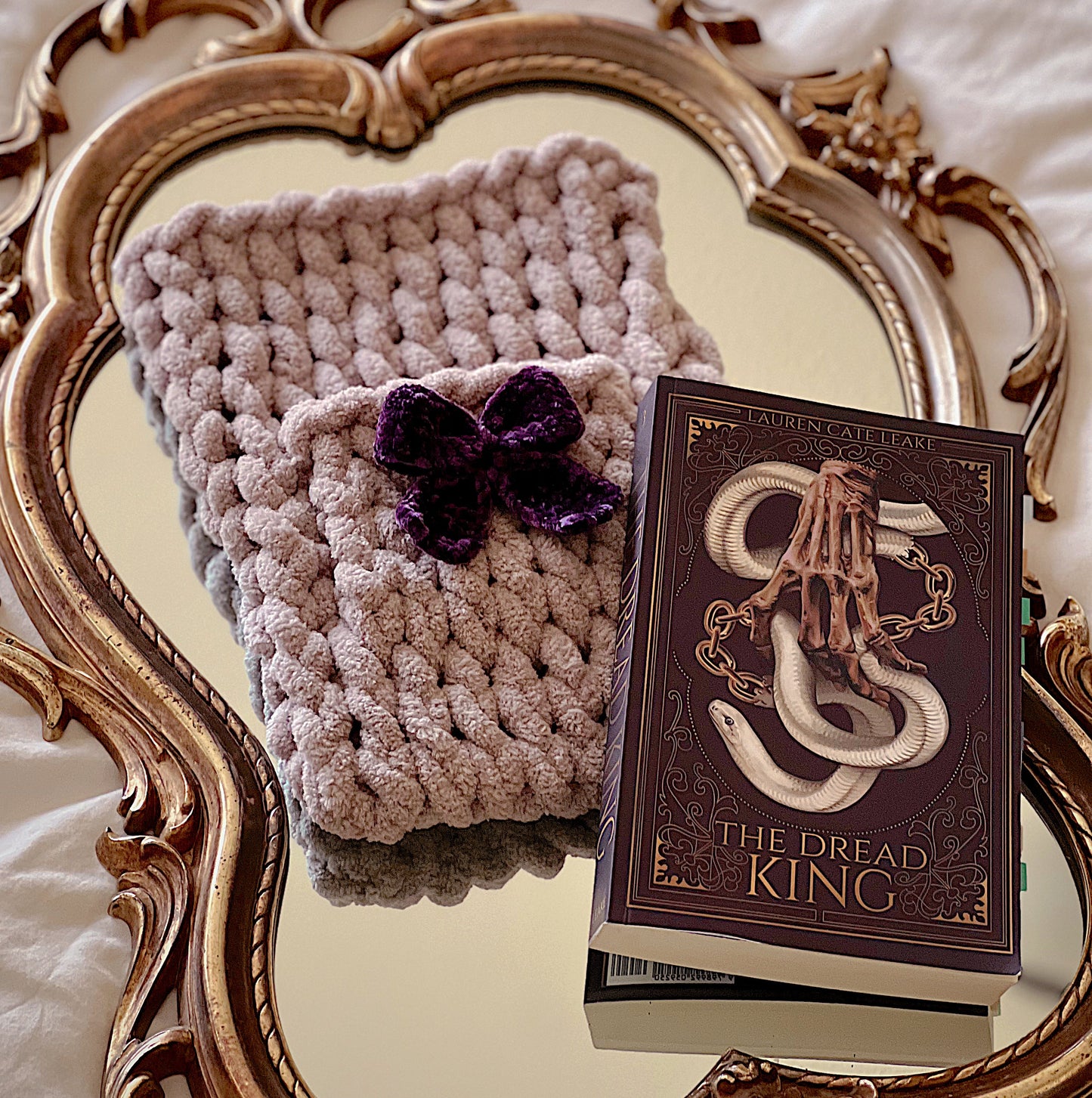 Stone & Plum Chenille Book Sleeve, Planner Pouch