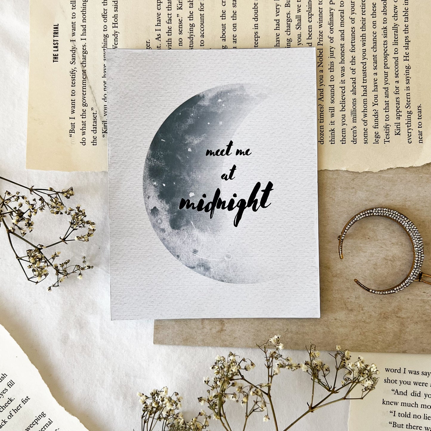 BUNDLE Midnight PRINTABLE Postcards- 10 Cards