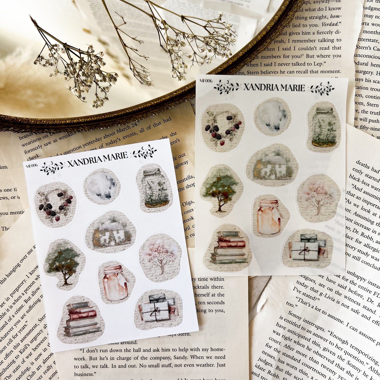 Magical Spring Cutout Sticker Sheet I