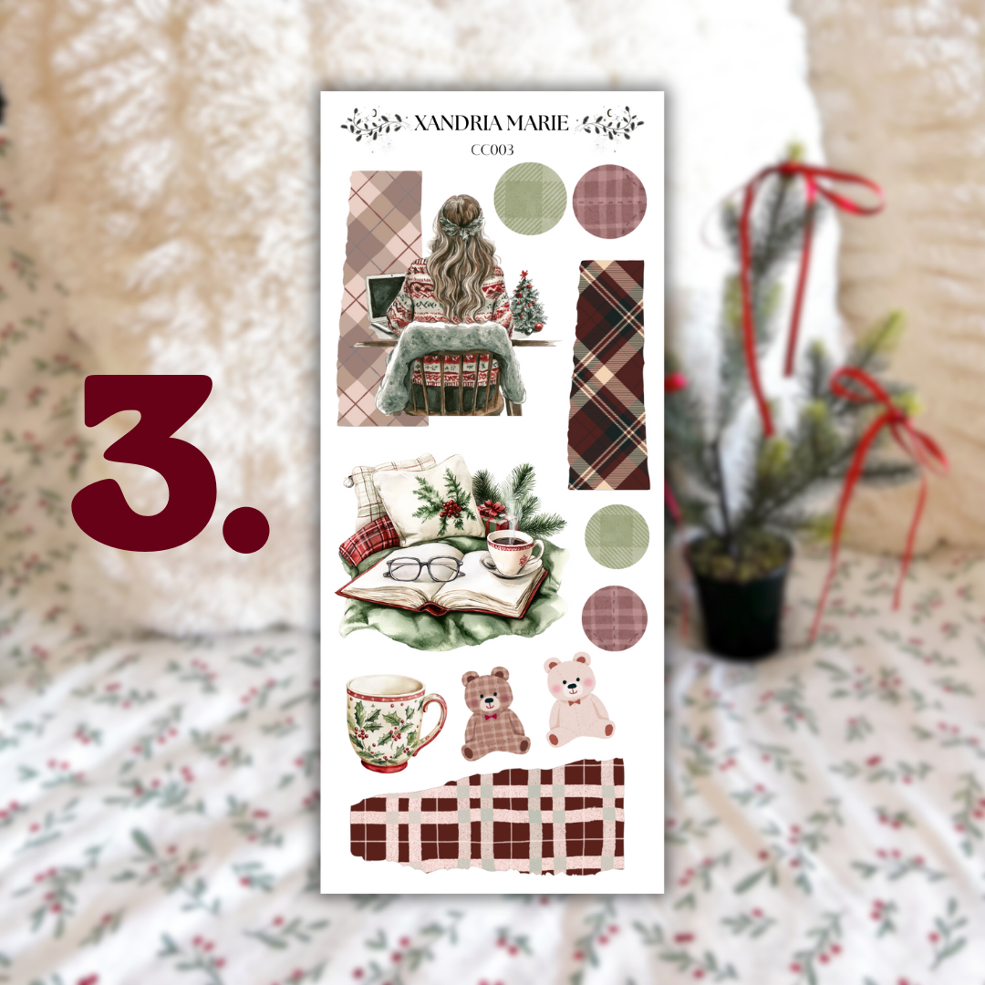 BUNDLE Coziest Christmas Collection (All 10 Sticker Sheets)