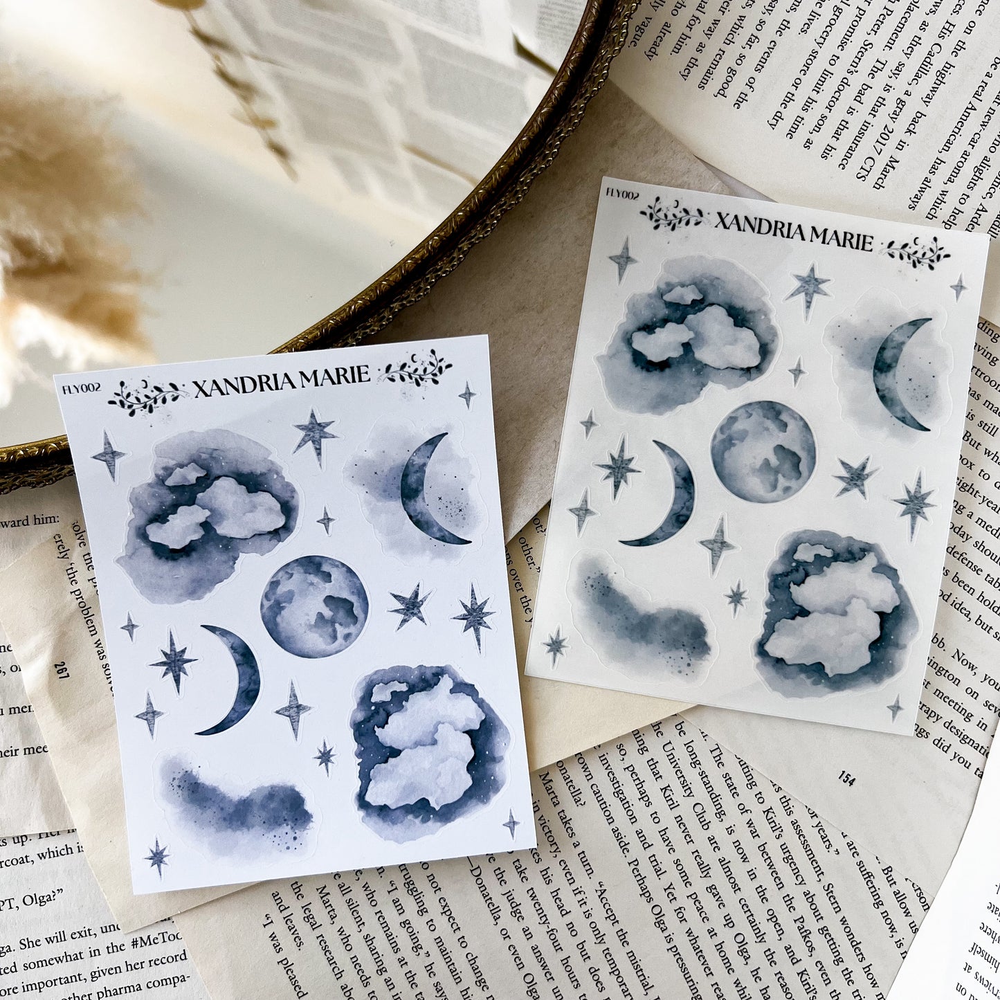 Night Sky Sticker Sheet