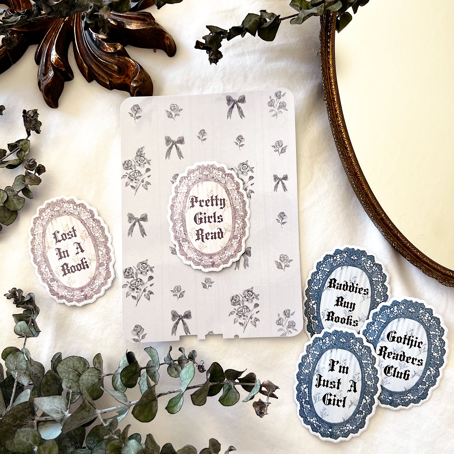 Bows & Flowers Kindle Insert
