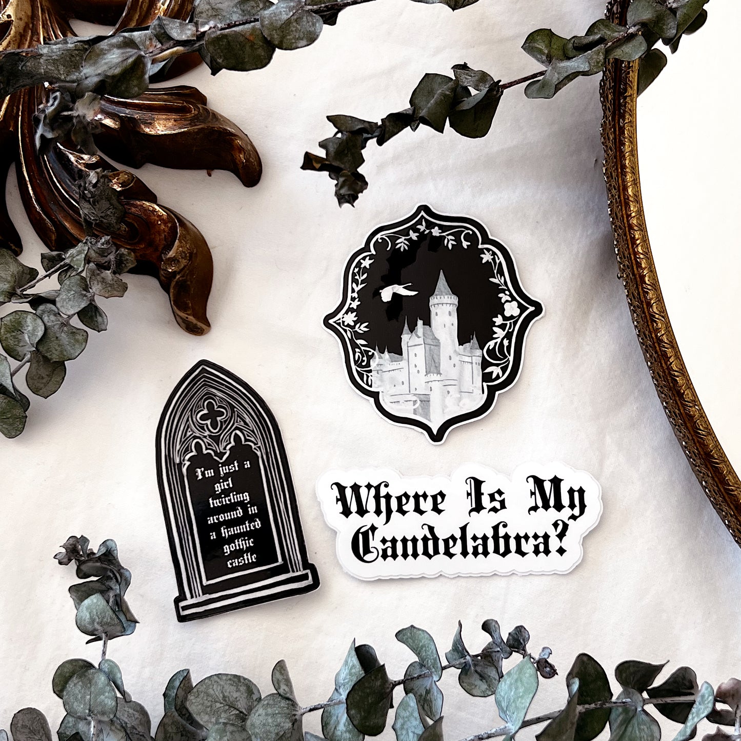 Dark Castle Diecut Vinyl Sticker