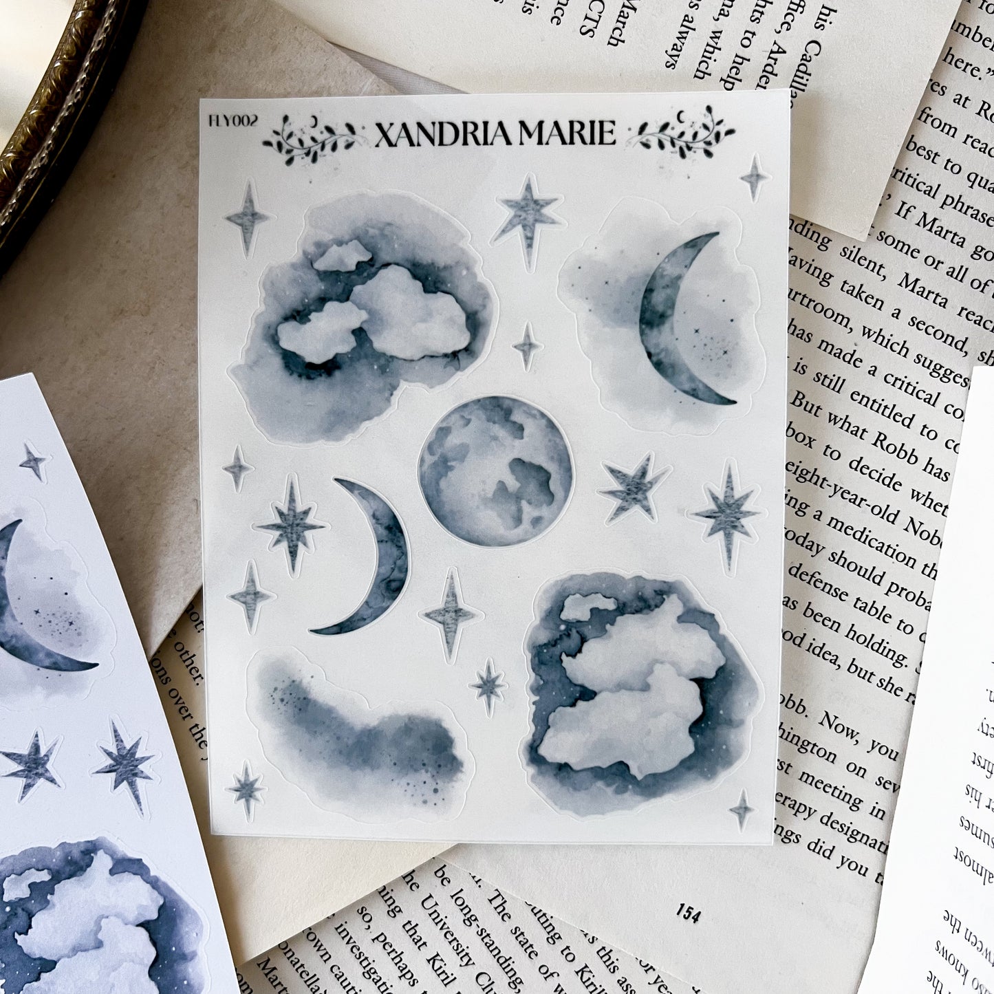Night Sky Sticker Sheet
