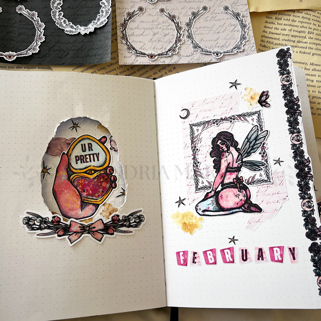 BUNDLE Sweet Allure Ephemera- 52 pieces