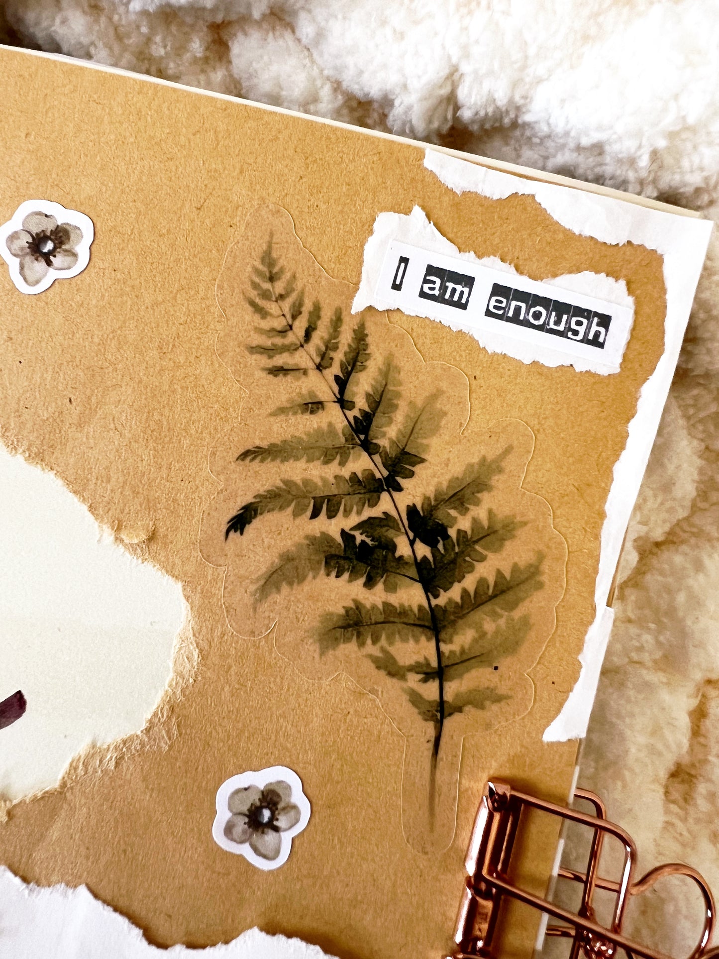 Leaves & Mushrooms Sticker Sheet