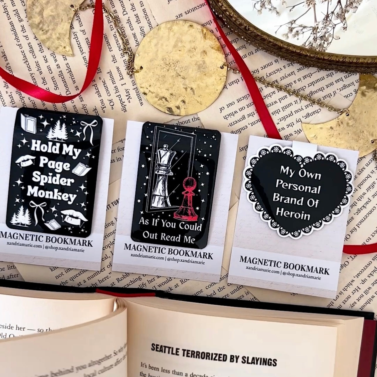 Twilight Magnetic Bookmarks