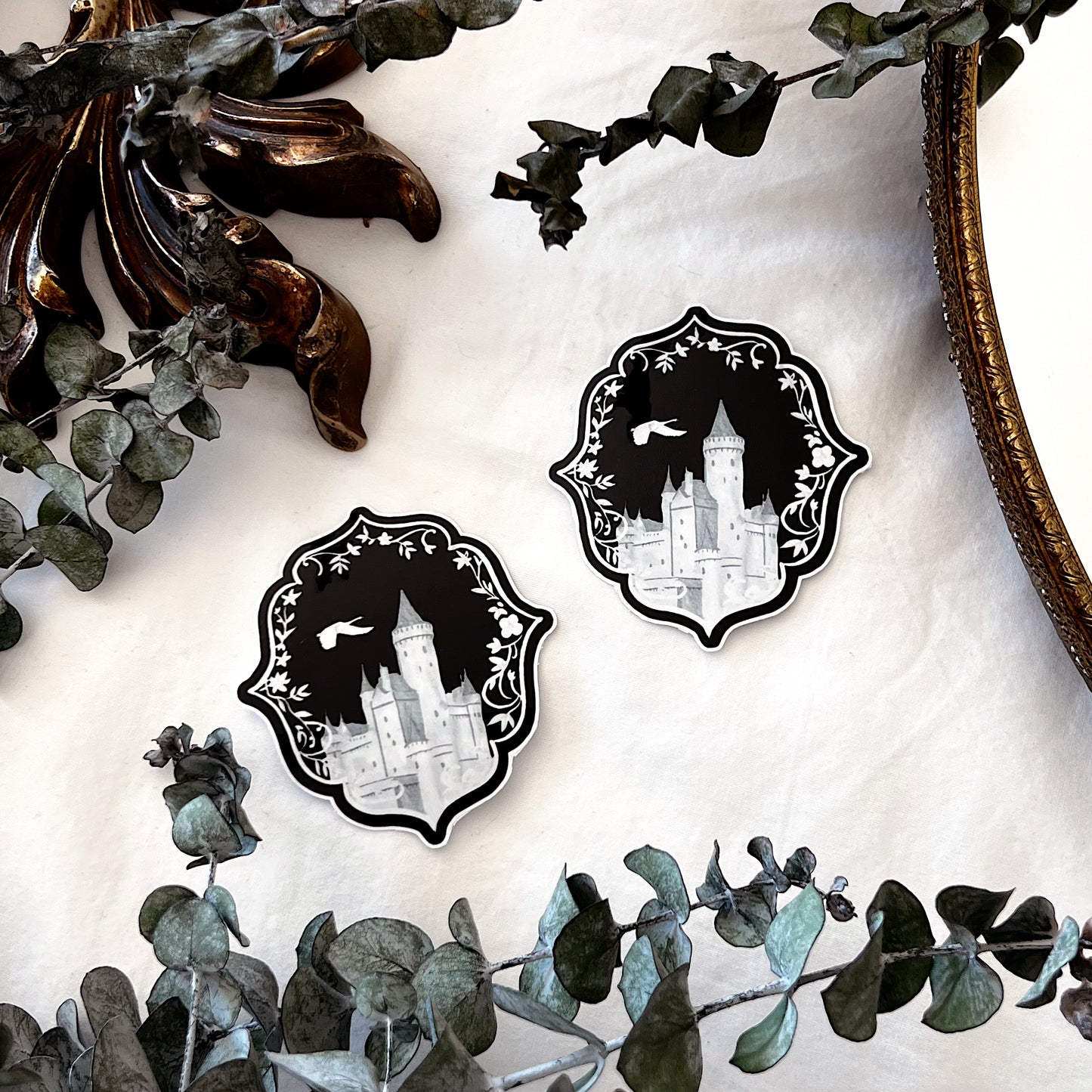 Dark Castle Diecut Vinyl Sticker