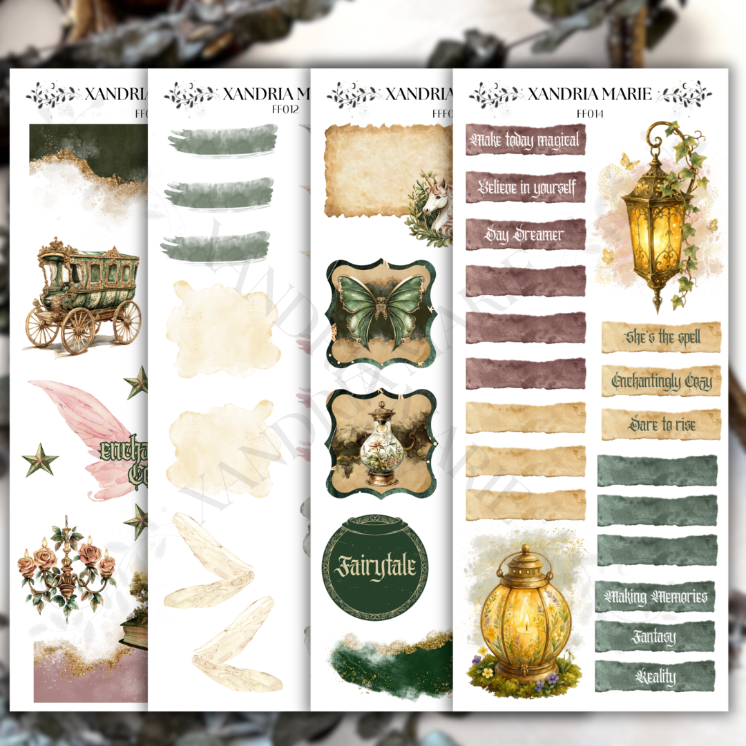 Enchantedly Cozy Sticker Sheets