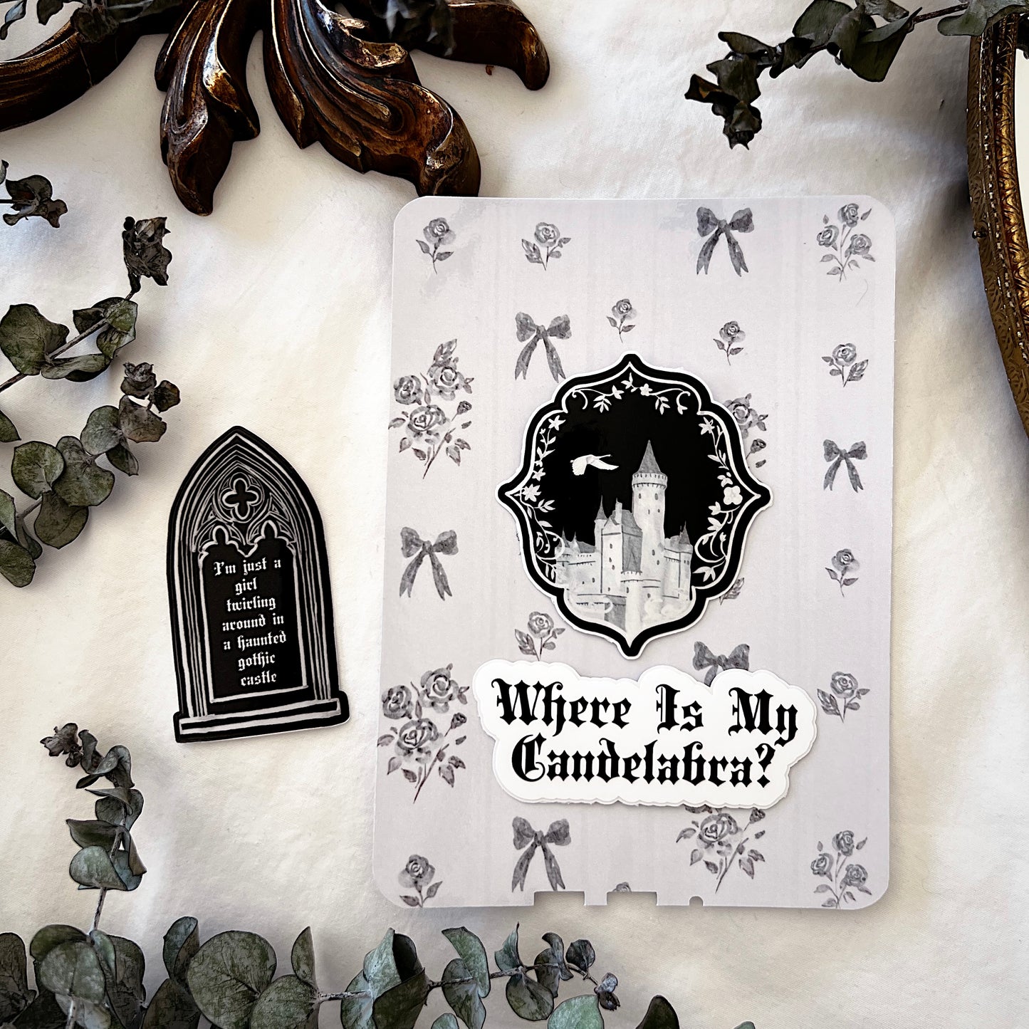 Dark Castle Diecut Vinyl Sticker